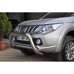 Bullbar fata Mitsubishi L200 TRITON [15-Prezent] - ARP DINAMIC, Chrome - imagine 3