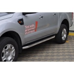 Praguri Laterale Ford Ranger 16 -> - ARP Newstar Chrome - imagine 6