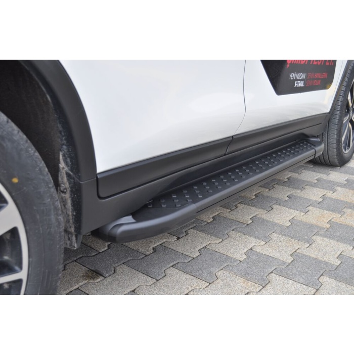 Praguri Laterale Nissan X-Trail 14 -> - ARP Artemis Black - imagine 7