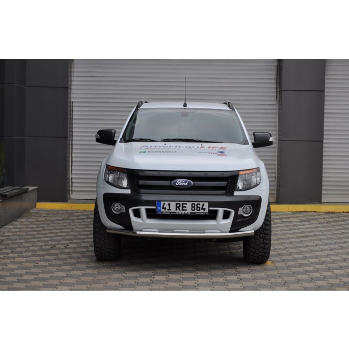 Bara protectie fata Ford Ranger 12-13 - ARP TETRI, Chrome - imagine 5