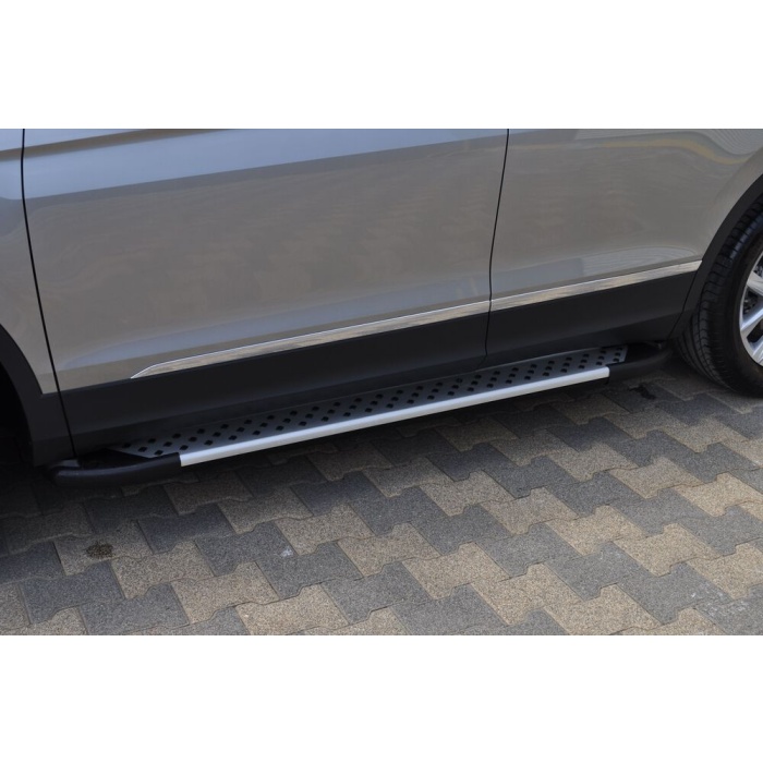 Praguri Laterale Volkswagen Tiguan 12-17 - ARP Artemis Silver - imagine 10