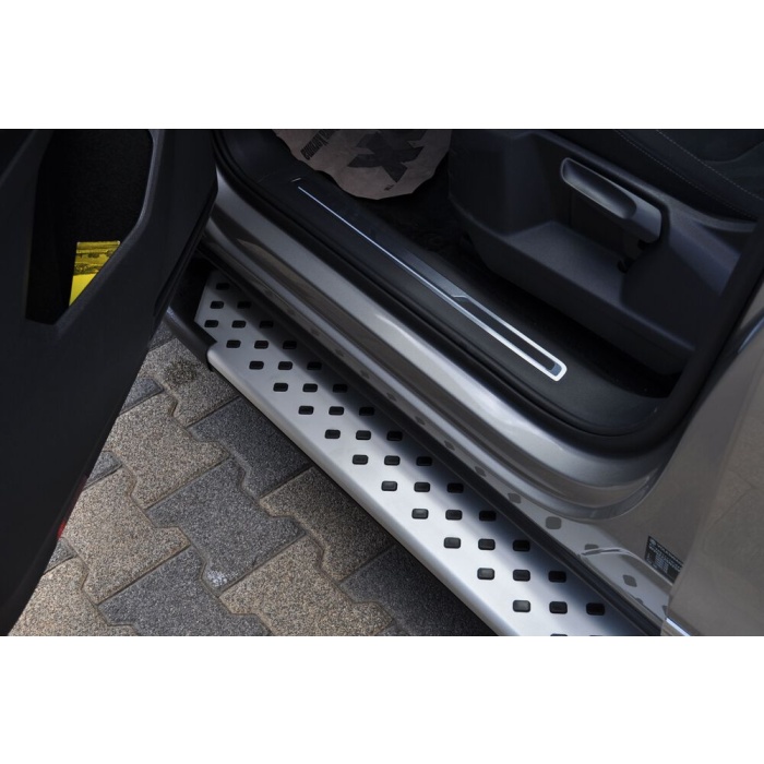 Praguri Laterale Volkswagen Tiguan 16 ->- ARP Artemis Silver - imagine 9