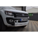 Bara protectie fata Ford Ranger 12-13 - ARP TETRI, Chrome - imagine 3