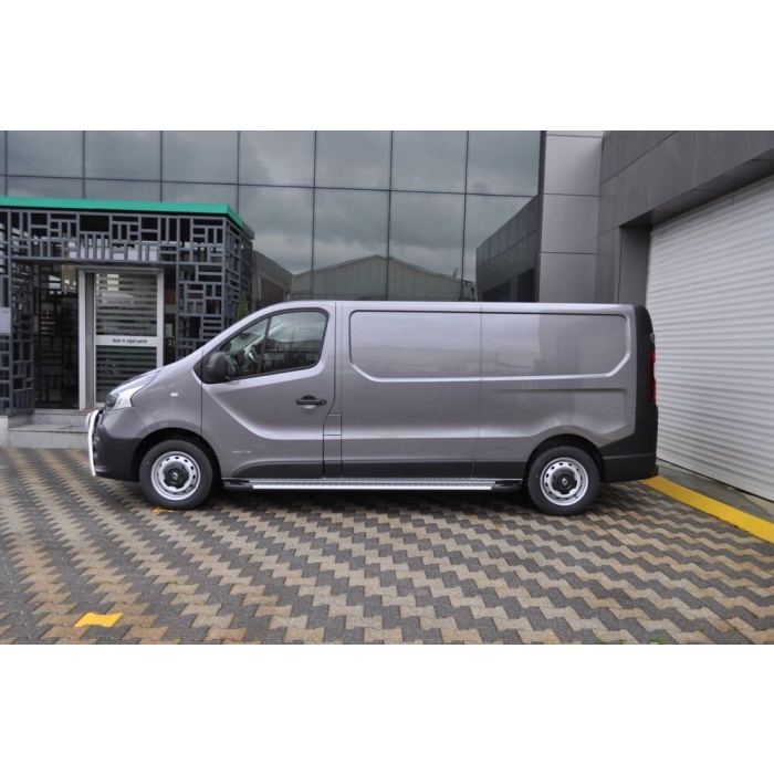 Praguri Laterale Opel Vivaro (LWB) 15 -> - ARP Artemis Silver - imagine 11