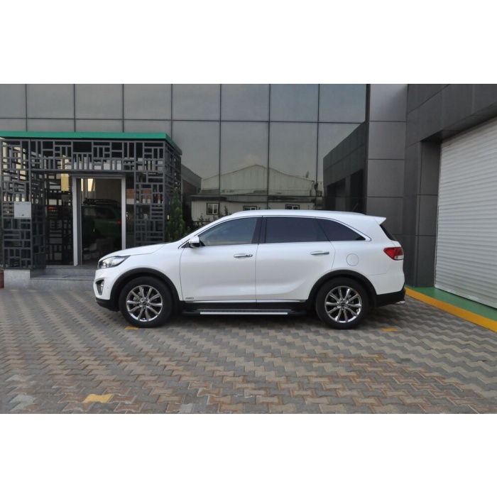 Praguri Laterale Kia Sorento 15 -> - ARP Artemis Silver - imagine 12