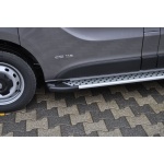 Praguri Laterale Opel Vivaro (LWB) 15 -> - ARP Artemis Silver - imagine 8