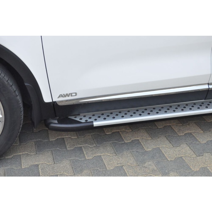Praguri Laterale Kia Sorento 15 -> - ARP Artemis Silver - imagine 10