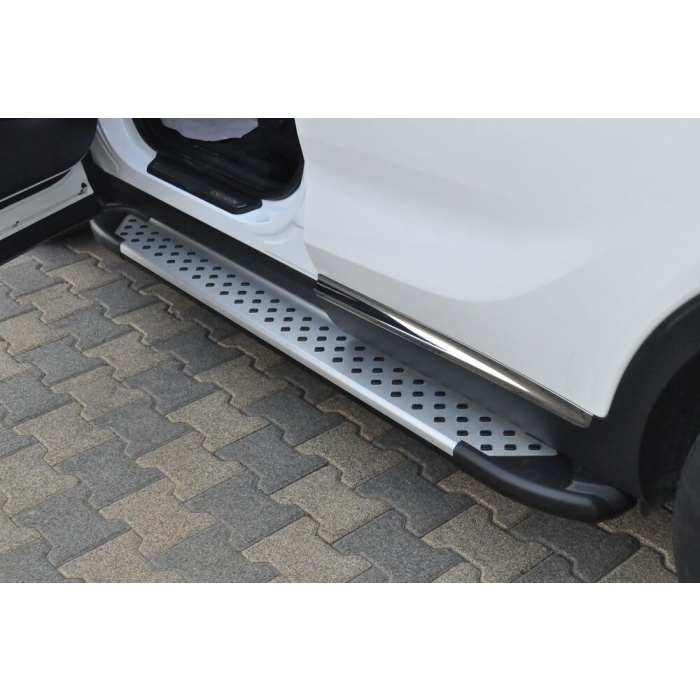 Praguri Laterale Kia Sorento 15 -> - ARP Artemis Silver - imagine 7