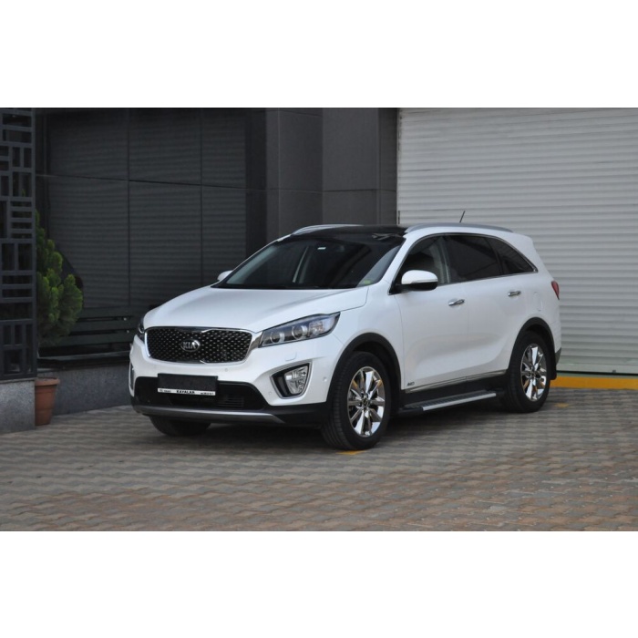 Praguri Laterale Kia Sorento 15 -> - ARP Artemis Silver - imagine 9