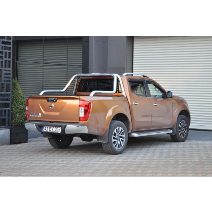 Rollbar Nissan Navara 15-Prezent din otel inoxidabil - ARP ABEN CHROME, chrome - imagine 2