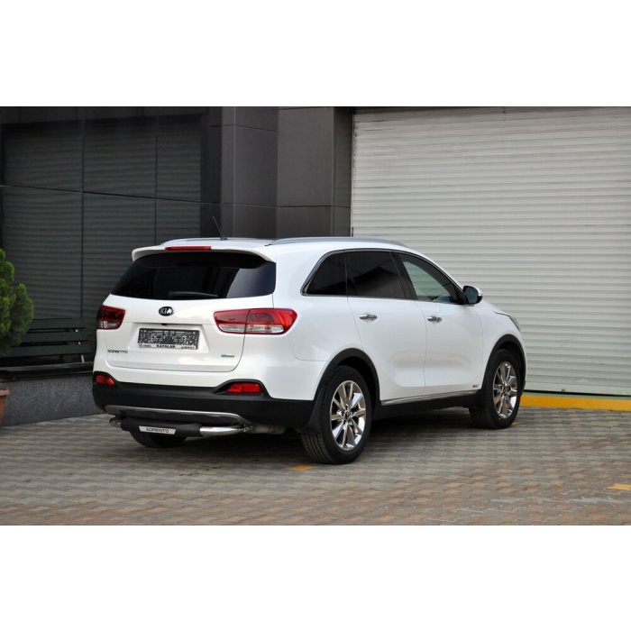Bara de protectie spate Kia Sorento 15-Prezent - ARP TITANIC Negru - Chrome - imagine 4