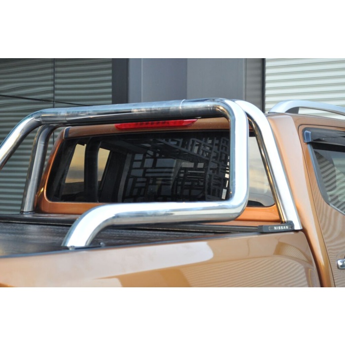 Rollbar Nissan Navara 15-Prezent din otel inoxidabil - ARP ABEN CHROME, chrome - imagine 5