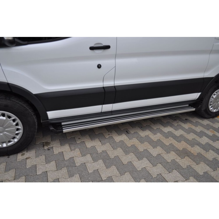 Praguri Laterale Ford Transit SWB 14 -> - ARP Ronesans Silver - imagine 13