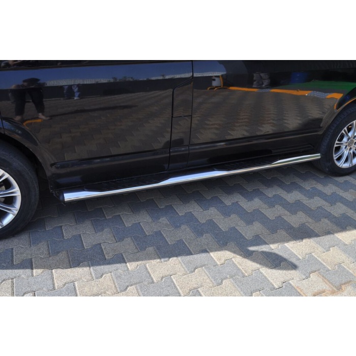 Praguri laterale Volkswagen T5 LWB-SWB 04-09 - ARP PREMIUM Chrome - imagine 2