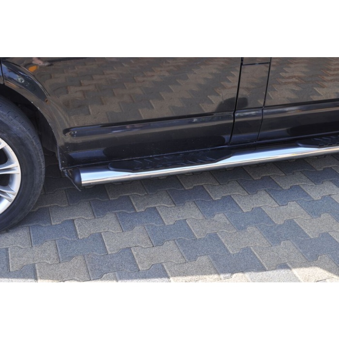 Praguri laterale Volkswagen T5 LWB-SWB 04-09 - ARP PREMIUM Chrome - imagine 4