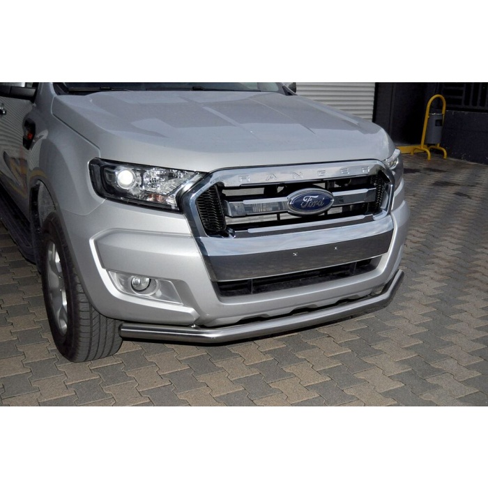 Bara protectie fata Ford Ranger 16-Prezent - ARP TETRI, Chrome - imagine 5