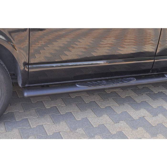 Praguri laterale Volkswagen T5 LWB-SWB 04-09 - ARP PREMIUM Negru - imagine 4