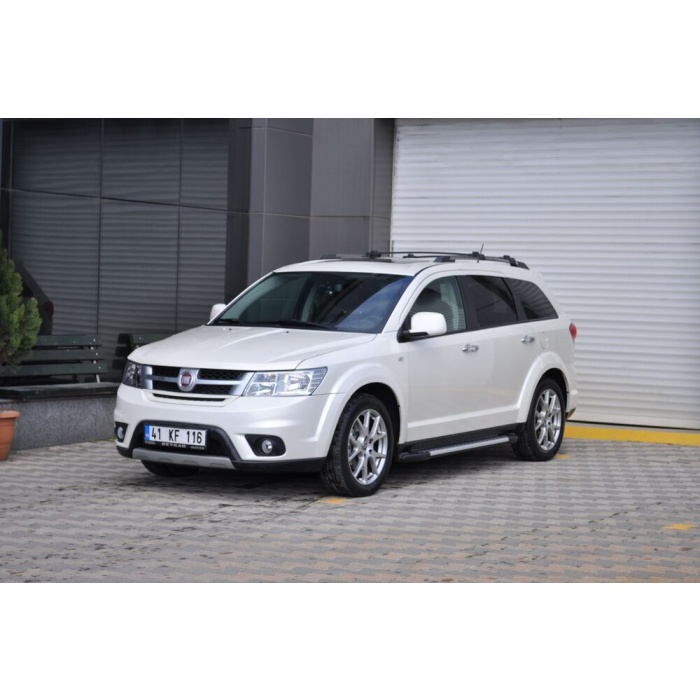 Praguri Laterale Fiat Freemont 12 -> - ARP Artemis Silver - imagine 8