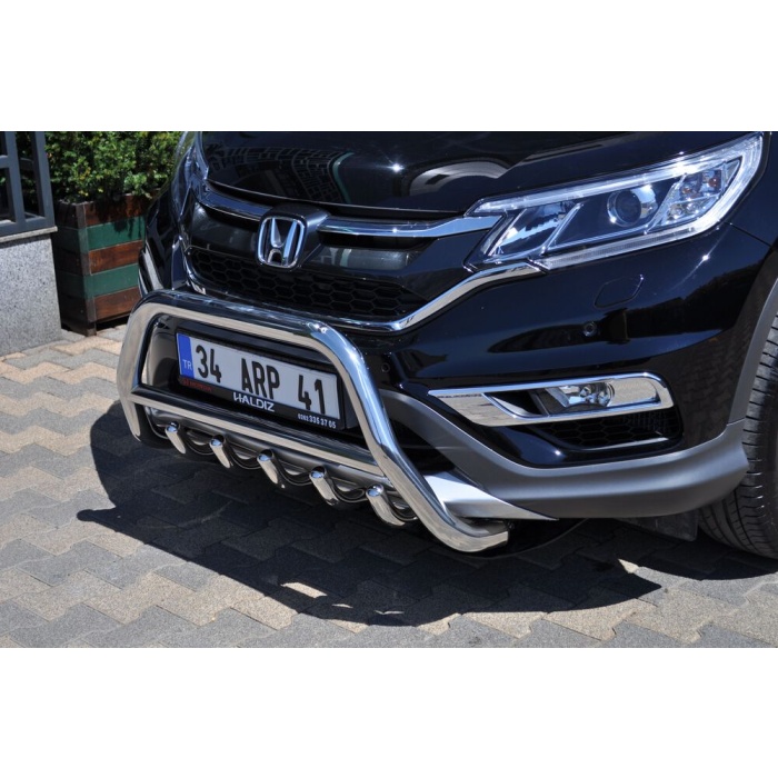 Bullbar fata Honda CRV [15-16] - ARP INFORM, Chrome - imagine 5