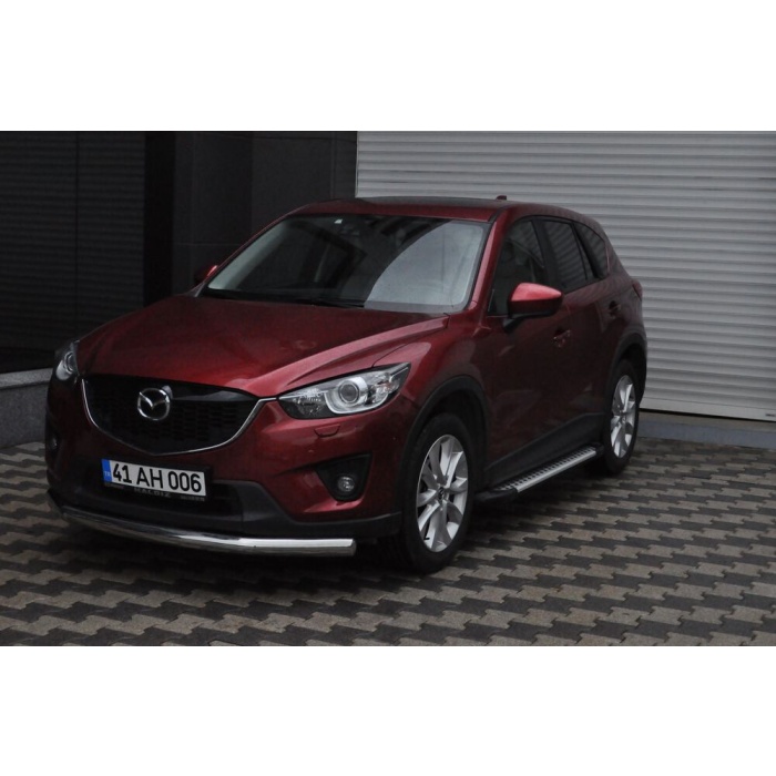 Bara protectie fata Mazda CX5 12-Prezent ┬á- ARP TETRI, Chrome - imagine 5