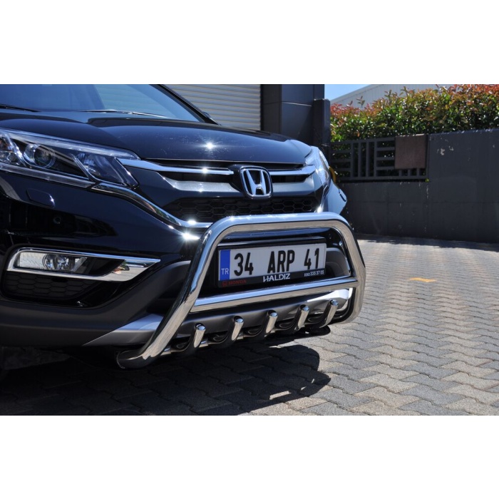 Bullbar fata Honda CRV [15-16] - ARP INFORM, Chrome - imagine 2