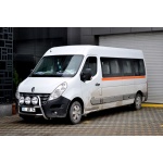BullBar fata Opel Movano (SWB) 10-Prezent - ARP KUNGSBACKA, Chrome, cu suporti pentru LEDbar-uri sau Proiectoare - imagine 9