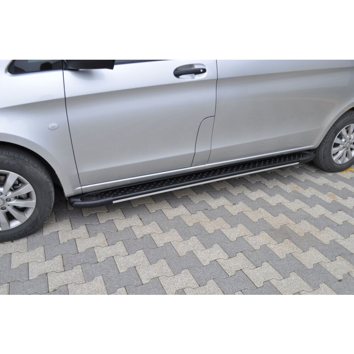 Praguri Laterale Mercedes Vito LWB [10 ->] - ARP Artemis Grey Black - imagine 7