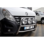BullBar fata Opel Movano (SWB) 10-Prezent - ARP KUNGSBACKA, Chrome, cu suporti pentru LEDbar-uri sau Proiectoare - imagine 11