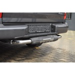 Bara de protectie spate Mercedes X-Class 2017+ - ARP TITANIC Negru - Chrome - imagine 5