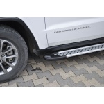 Praguri Laterale Jeep Grand Cherokee [12 -> ] - ARP Artemis Silver - imagine 9