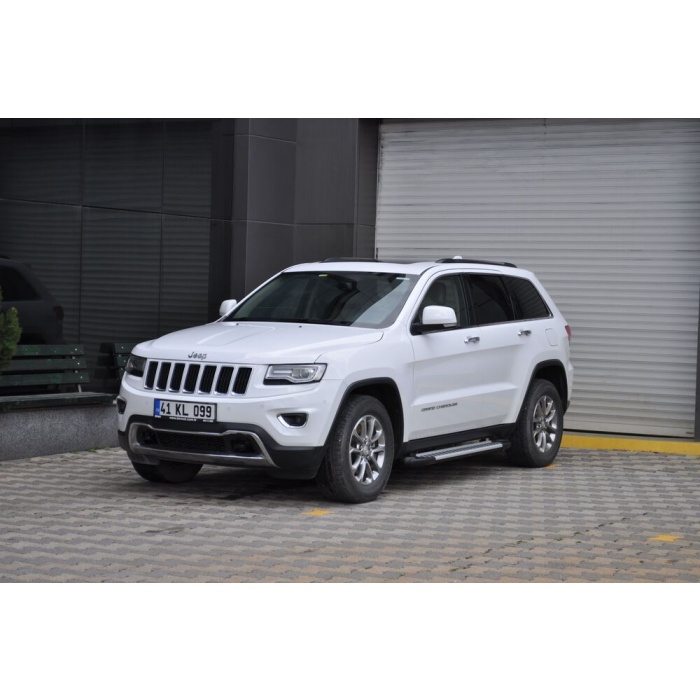 Praguri Laterale Jeep Grand Cherokee [12 -> ] - ARP Artemis Silver - imagine 8