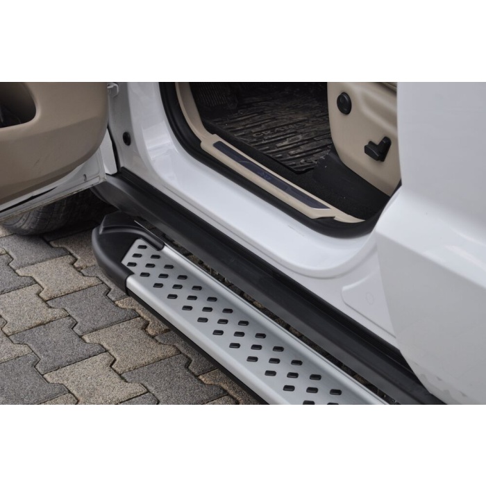 Praguri Laterale Jeep Grand Cherokee [12 -> ] - ARP Artemis Silver - imagine 13