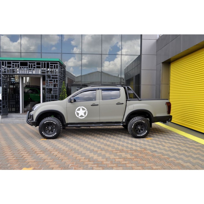 Praguri laterale Isuzu D-Max 12-Prezent - ARP PREMIUM Negru - imagine 5