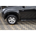 Praguri laterale Isuzu D-Max 12-Prezent - ARP PREMIUM Negru - imagine 9