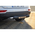 Bara de protectie spate Kia Sportage 16-Prezent - ARP FOLLOW Negru - Chrome - imagine 4