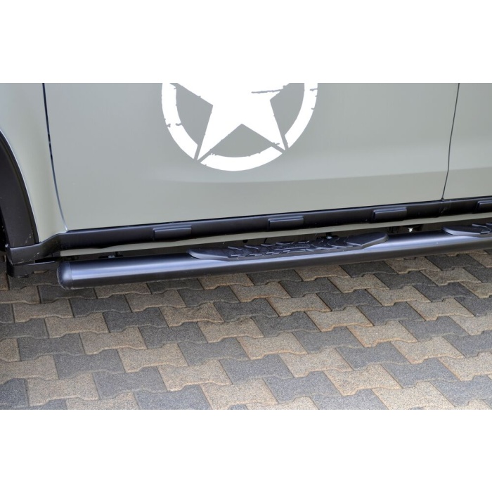 Praguri laterale Isuzu D-Max 12-Prezent - ARP PREMIUM Negru - imagine 10