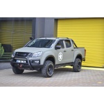 Praguri laterale Isuzu D-Max 12-Prezent - ARP PREMIUM Negru - imagine 3