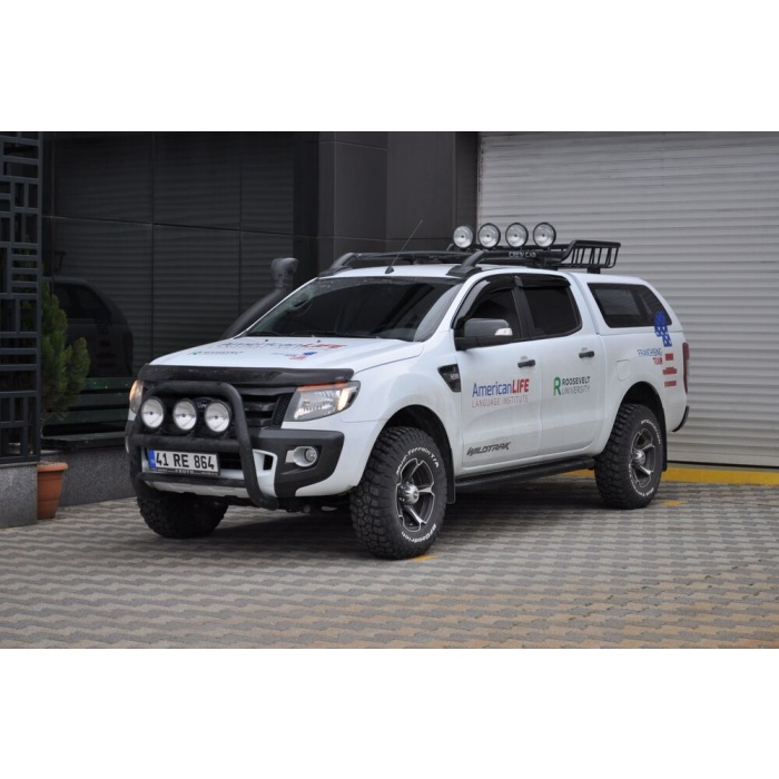Praguri Laterale Ford Ranger 12-13 - ARP Artemis Black - imagine 10