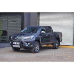 BullBar fata Toyota Hilux 15-Prezent - ARP WINBO, Negru - Chrome - imagine 3