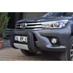 BullBar fata Toyota Hilux 15-Prezent - ARP WINBO, Negru - Chrome - imagine 2