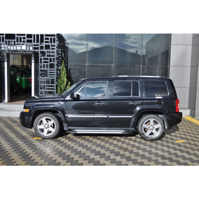 Praguri Laterale Jeep Patriot 08 -> - ARP Artemis Silver - imagine 11