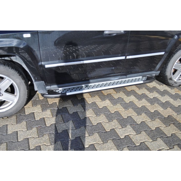 Praguri Laterale Jeep Patriot 08 -> - ARP Artemis Silver - imagine 10