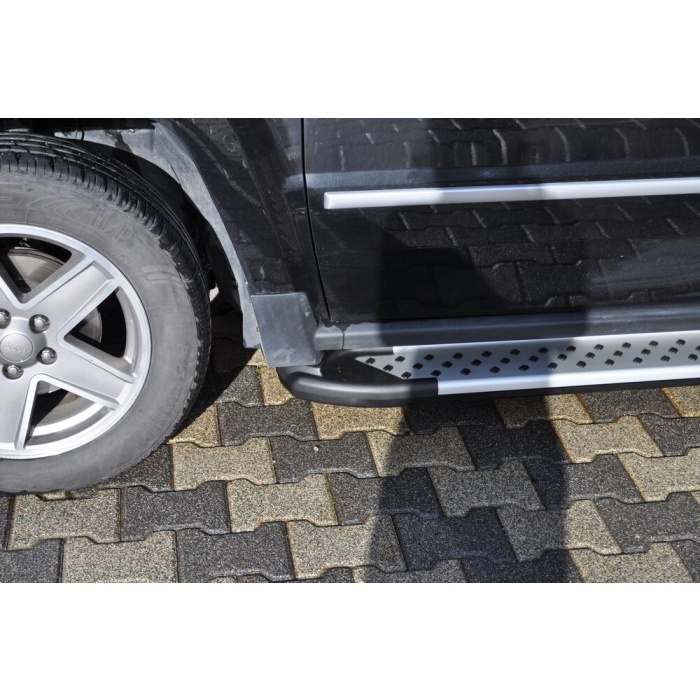 Praguri Laterale Jeep Patriot 08 -> - ARP Artemis Silver - imagine 9