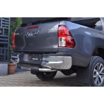 Bara de protectie spate Toyota Hilux 15-Prezent- ARP TITANIC Negru - Chrome - imagine 2