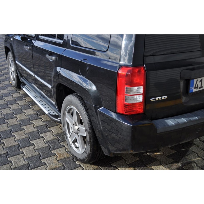Praguri Laterale Jeep Patriot 08 -> - ARP Artemis Silver - imagine 7