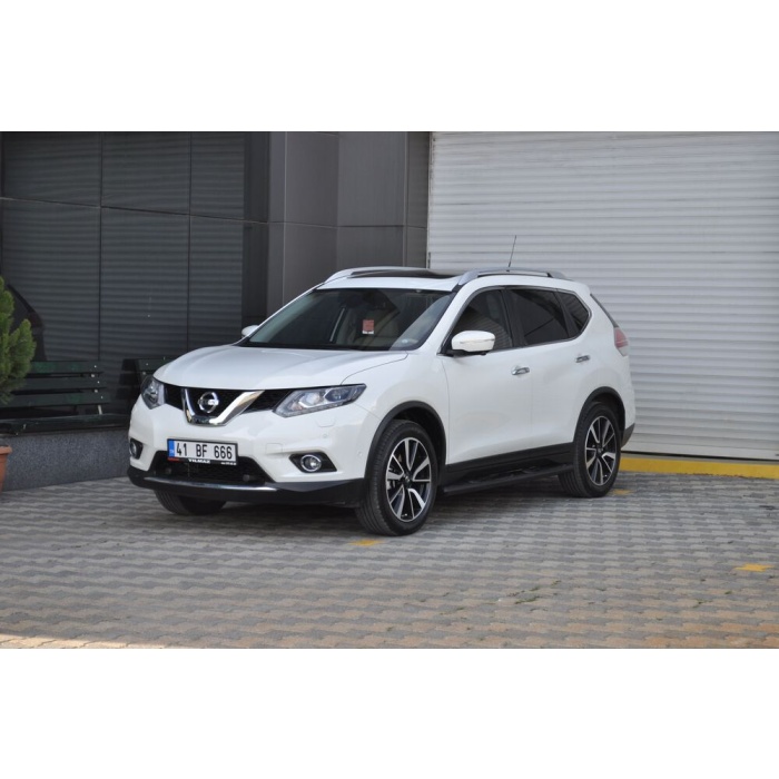 Praguri laterale Nissan X-Trail 14-Prezent - ARP PREMIUM Negru - imagine 2