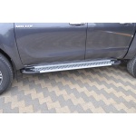 Praguri Laterale Toyota Hilux 15 -> - ARP Artemis Silver - imagine 12