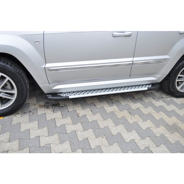 Praguri Laterale Jeep Grand Cherokee 06-11 - ARP Artemis Silver - imagine 8