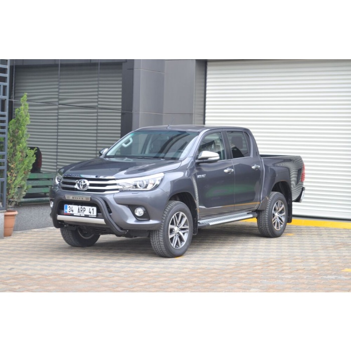Praguri Laterale Toyota Hilux 15 -> - ARP Artemis Silver - imagine 9