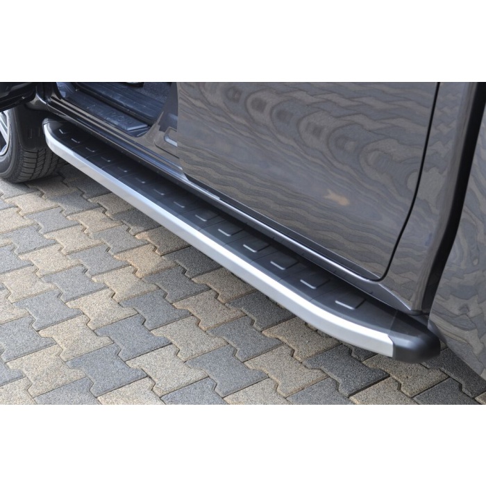 Praguri Laterale Toyota Hilux 15 -> - ARP Newstar Grey - imagine 12